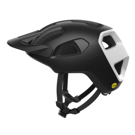 POC Cularis MIPS cykelhjelm uranium mat sort/hydrogen hvid
