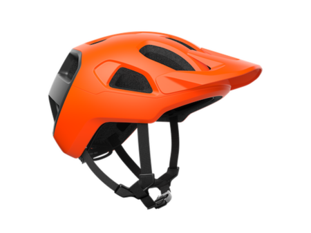 POC Cularis cykelhjelm MIPS fluorescent orange mat/uranium black mat