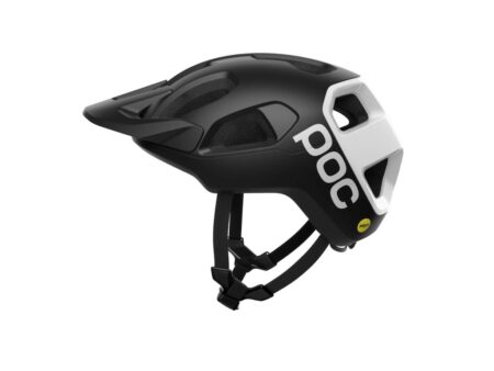 POC Cularis cykelhjelm uranium black matt/hydrogen white