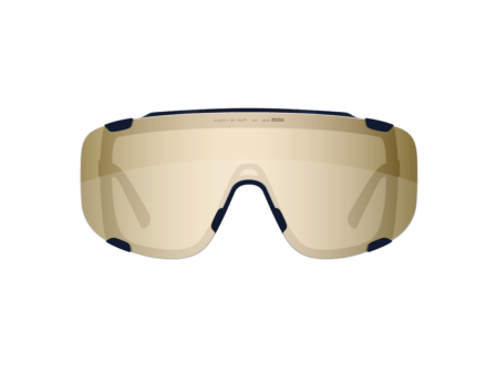 POC Devour Cykelbriller - Apatite Navy/Clarity Road/Partly Sunny Gold