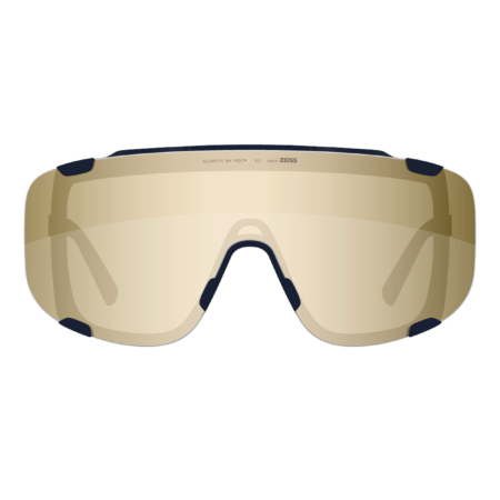 POC Devour cykelbriller apatite navy/clarity road/partly sunny gold