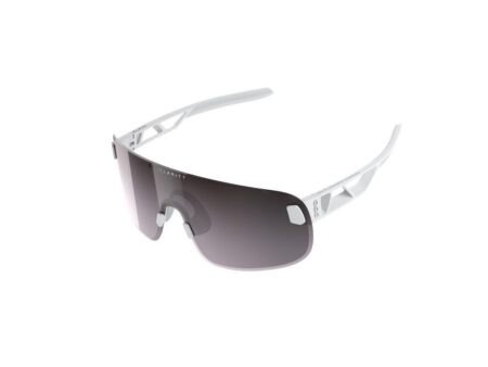 POC Elicit Cykelbriller - Hydrogen White/Clarity Road/Sunny Silver
