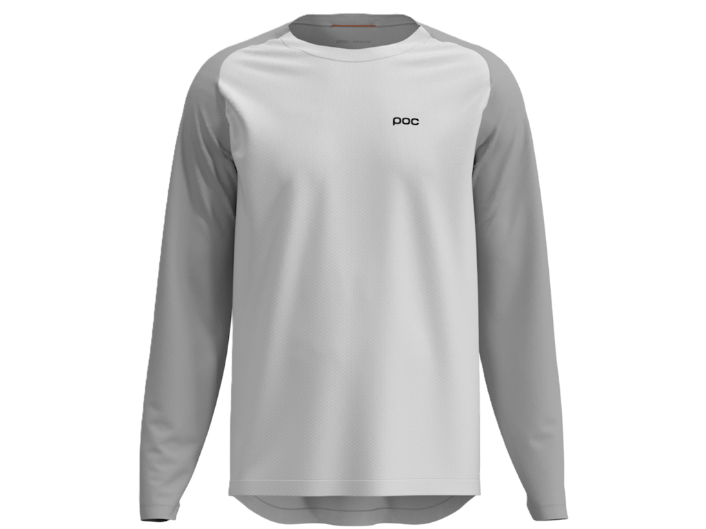 POC Motion cykeltrøje lange ærmer hydrogen white herre POC Motion cykeltrøje lange ærmer hydrogen white herre