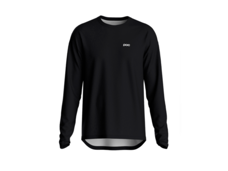 POC M's Motion Air L/S Jersey - Cykeltrøje - Herre - Uranium Black - Str. XL