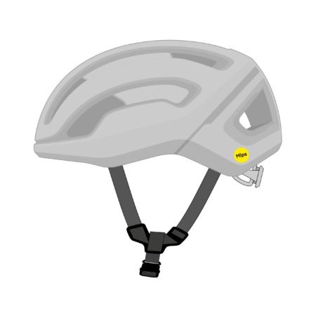 POC Omne Air MIPS cykelhjelm mat grå
