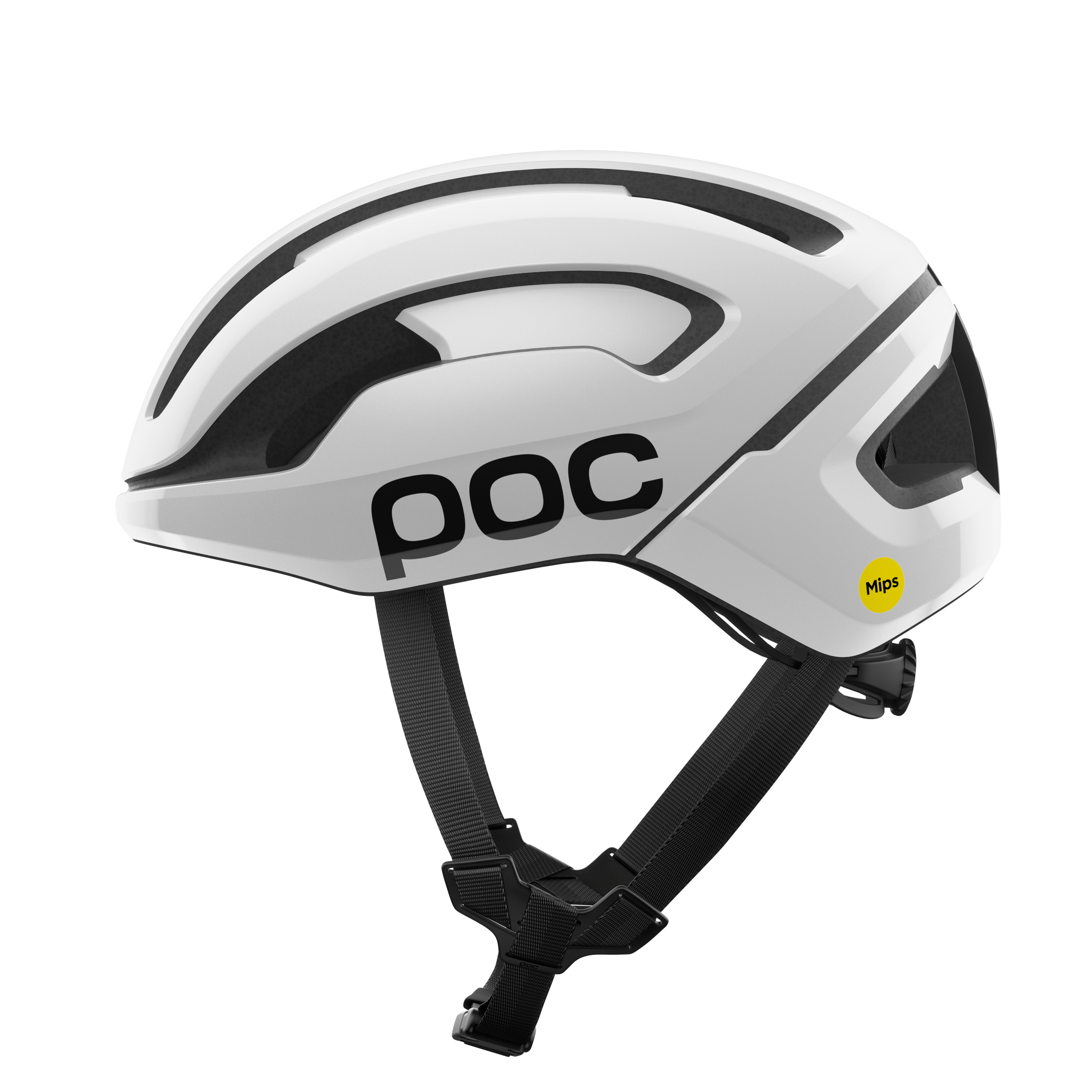POC - Omne Air Mips - Cykelhjelm - Hvid/sort Logo - L POC - Omne Air Mips - Cykelhjelm - Hvid/sort Logo - L