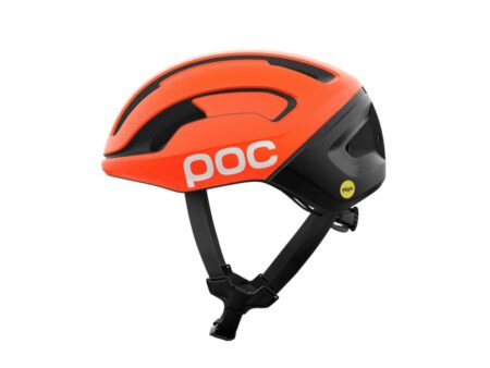 POC Omne Beacon MIPS - Cykelhjelm - Fluorescent Orange Matt/Uranium Black Matt - Str. M/54-59cm