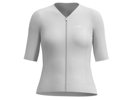 POC Raceday Jersey - Cykeltrøje - Korte ærmer - Dame - Hydrogen White - Str. XS