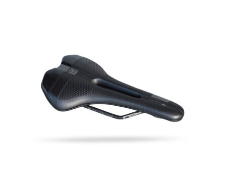 PRO Griffon Gel - Sadel - Hr. Rustfri stål rails - Sort - 142mm bred