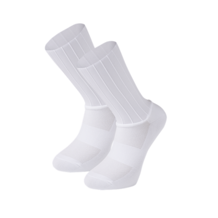 Pathtaker Aero cykelstrømper hvid unisex