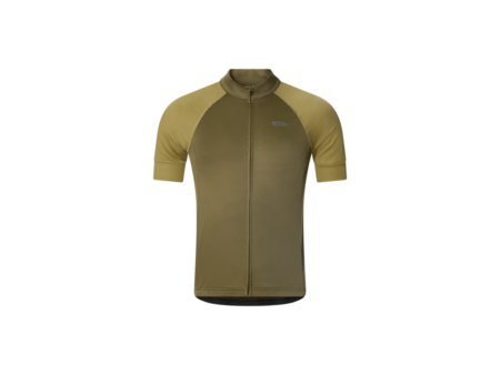 Pathtaker cykeltrøje korta ärmar grön/ljusgrön herr