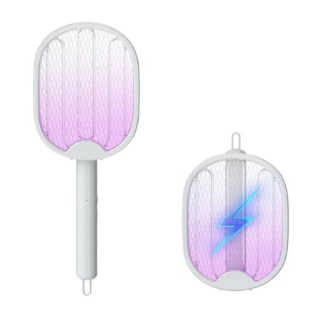 Professionel Foldbar Elektrisk Mosquito Dræber Fly Swatter Trap USB Genopladelig Mosquito Ketcher Insekt Dræber med UV lys