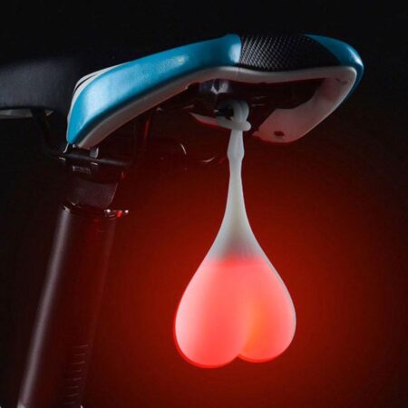 Pung Baglygte / LED-lys til Cykel - Cykellygte