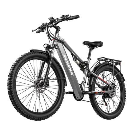 RANDRIDE YG90 27,5 tommer elcykel, 1000W motor, 48V 17Ah batteri, hastighed 45 km/t, 50 km rækkevidde, hydraulisk bremse elcykel