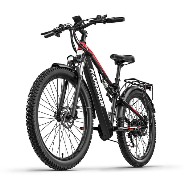 RANDRIDE YG90 Elcykel 1000W Sort - 45 km/t Hurtig mountainbike 48V 17Ah RANDRIDE YG90 Elcykel 1000W Sort - 45 km/t Hurtig mountainbike 48V 17Ah