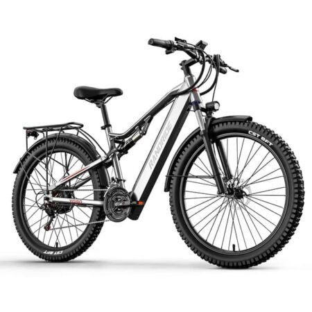 RANDRIDE YG90A voksen elcykel 27,5 tommer dæk elcykel 48V17Ah batterielektrisk cykel 1000W motor e mountainbike