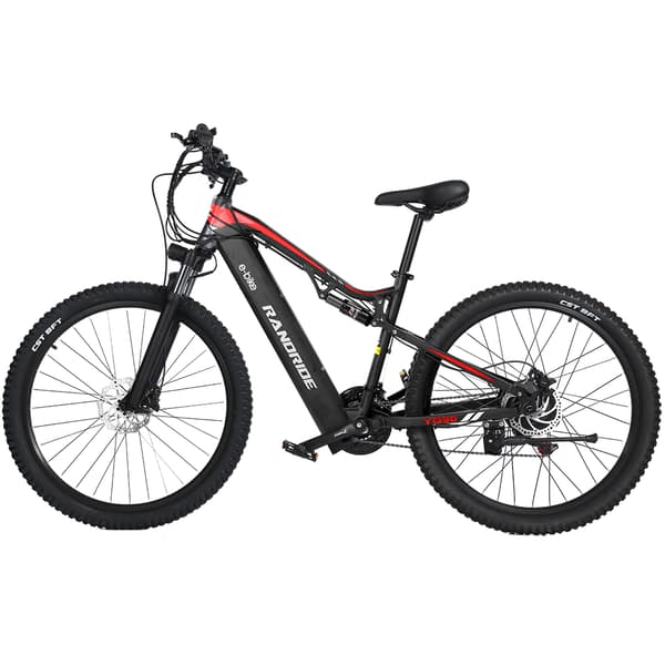RANDRIDE YG90B 29'' off-road elcykel, 17Ah batteri, 1000W motor, 21 gear, hydrauliske bremser, 45-50 km/t maks., 29''*2.1 dæk. RANDRIDE YG90B 29'' off-road elcykel, 17Ah batteri, 1000W motor, 21 gear, hydrauliske bremser, 45-50 km/t maks., 29''*2.1 dæk.