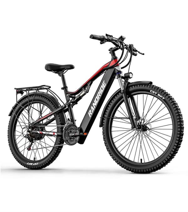 RANDRIDE YG90B voksen elcykel 48V17Ah batterielektrisk cykel 1000W motorcykel el-mountainbike 27.5 dæk elcykel RANDRIDE YG90B voksen elcykel 48V17Ah batterielektrisk cykel 1000W motorcykel el-mountainbike 27.5 dæk elcykel