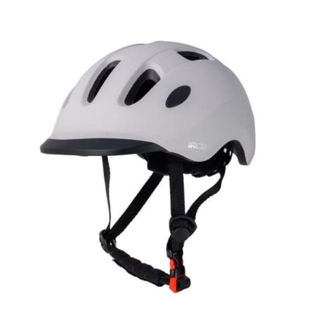 RCB JC-022 cykelhjelm - Sport, let og ventileret, certificeret EN1078 - Størrelse S (51-55 cm) Grå