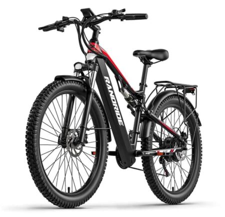Randride YG90B 27,5" elcykel 1000W 48V17AH Lithiumbatteri Hydrauliske bremser Fuldaffjedring Offroad Elcykel