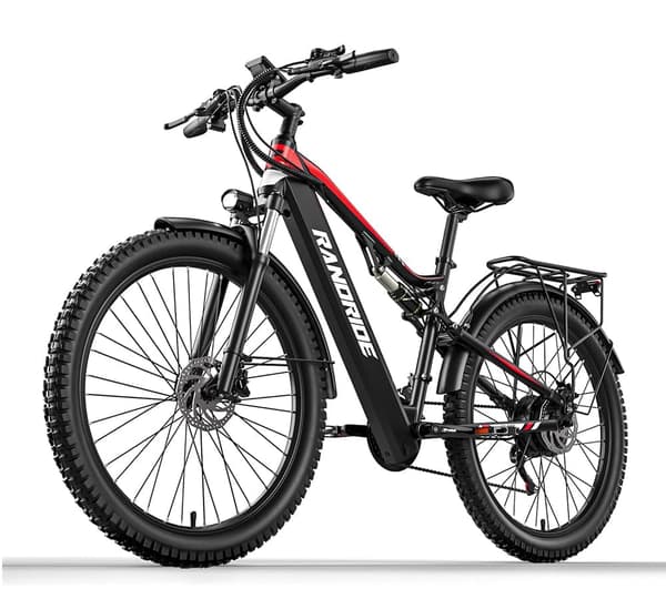 Randride YG90B 27,5" elcykel 48V17AH lithiumbatteri 1000W hydrauliske bremser fuldaffjedring off-road elcykel Randride YG90B 27,5" elcykel 48V17AH lithiumbatteri 1000W hydrauliske bremser fuldaffjedring off-road elcykel