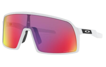 Refurbished-Oakley Sutro S Cykelbriller - Mat Hvid - Prizm Road