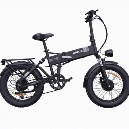 Ridstar H20 Pro 20" folde elcykel 2000W dobbeltmotor 48V 23AH batteri 7 gear