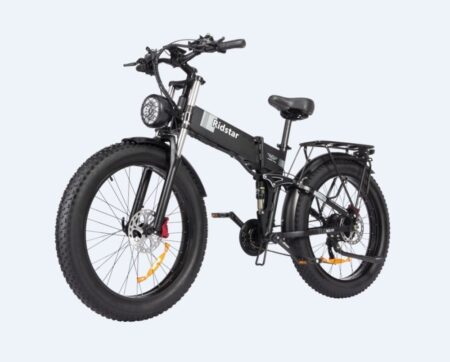 Ridstar H26 Pro 26" Folde el-cykel 1500W Motor 48V 23Ah batteri