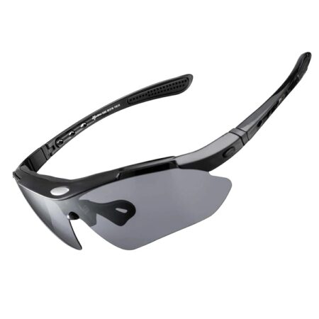 Rockbros Polariserede Cykelbriller - Sort