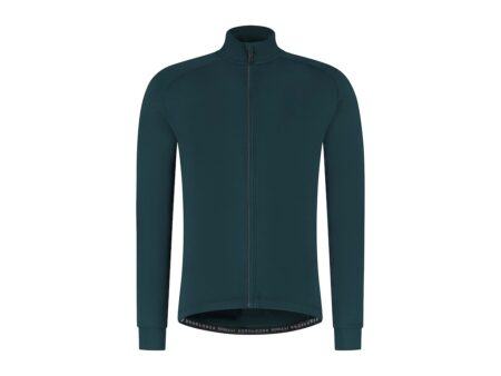 Rogelli Essential Light langærmet cykeltrøje blå herre