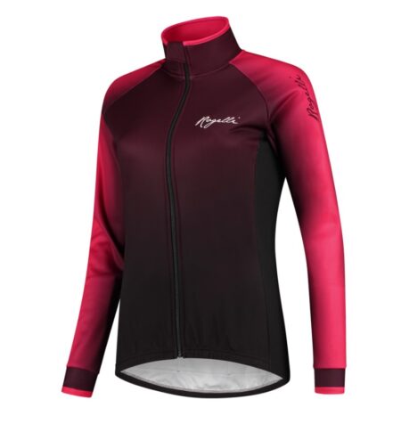 Rogelli Glow Cykeljakke - Bordeaux / Pink