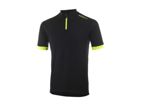 Rogelli Perugia 2.0 - Cykeltrøje - Sort/Gul - Str. L