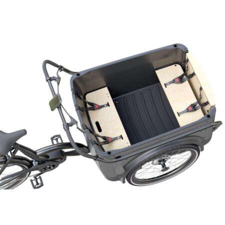 Royal Cargobike FourRunner Til 4 børn
