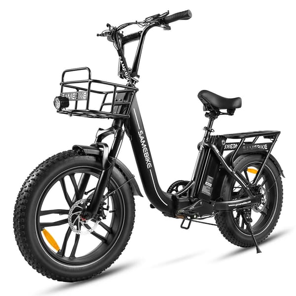 SAMEBIKE C05 PRO Foldable Fat Tire E-Bike 2026, 500W voksen elcykel med 36V 13Ah aftageligt batteri og 20-tommer hjul SAMEBIKE C05 PRO Foldable Fat Tire E-Bike 2026, 500W voksen elcykel med 36V 13Ah aftageligt batteri og 20-tommer hjul