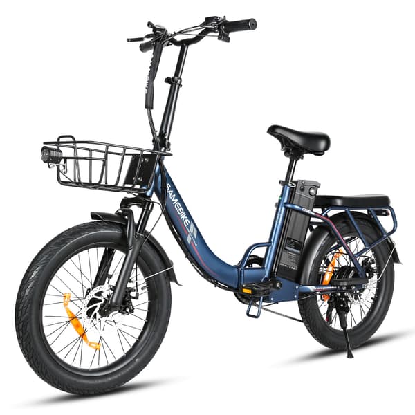 SAMEBIKE CY20 PRO Søblå - Fabriksdirekte: 500W foldbar elcykel med 35 km/t, 48V 13Ah batteri & 20" dæk - perfekt til pendling, indkøb og fritid SAMEBIKE CY20 PRO Søblå - Fabriksdirekte: 500W foldbar elcykel med 35 km/t, 48V 13Ah batteri & 20" dæk - perfekt til pendling, indkøb og fritid