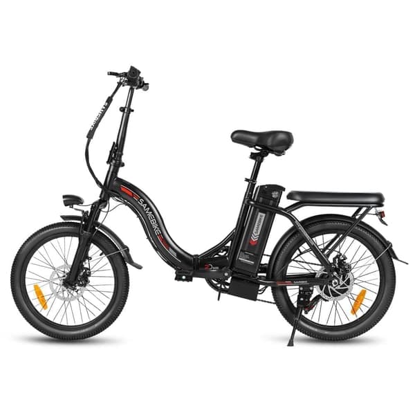 SAMEBIKE CY20 Sammenklappelig By Elcykel, 20", Sort SAMEBIKE CY20 Sammenklappelig By Elcykel, 20", Sort