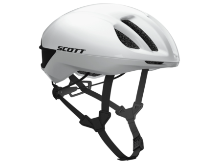 SCOTT Cadence Plus Cykelhjelm, Hvid/Sort (Størrelse: Small (0))