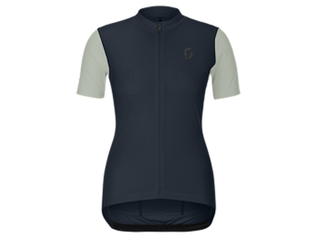 SCOTT Endurance cykeltrøje korte ærmer mørkeblå/grå dame SCOTT Endurance cykeltrøje korte ærmer mørkeblå/grå dame