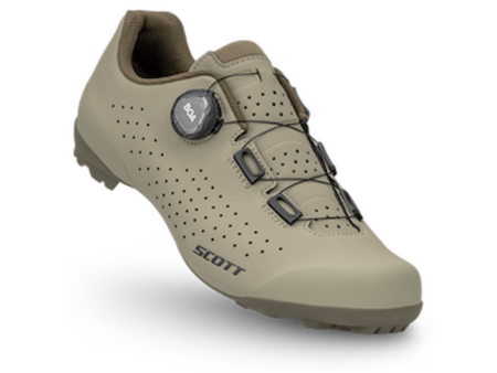SCOTT Gravel Pro gravel cykelsko beige/brun