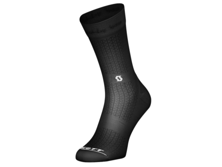 SCOTT Performance Crew cykelstrømper sort (Strømpe str.: 45-47)