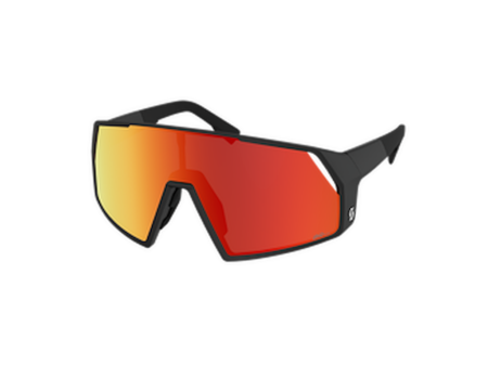 SCOTT Pro Shield - Cykelbriller - Sort/AMP Red Chrome