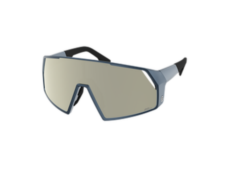 SCOTT Pro Shield cykelbriller Blå/AMP White Chrome