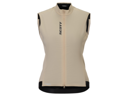 SCOTT Pro Warm Alpha cykelvest portobello beige dame