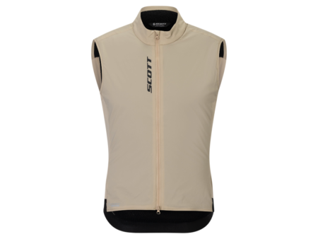 SCOTT Pro Warm Alpha cykelvest portobello beige herre