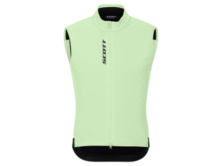SCOTT Pro Warm Alpha cykelvest vapour green herre