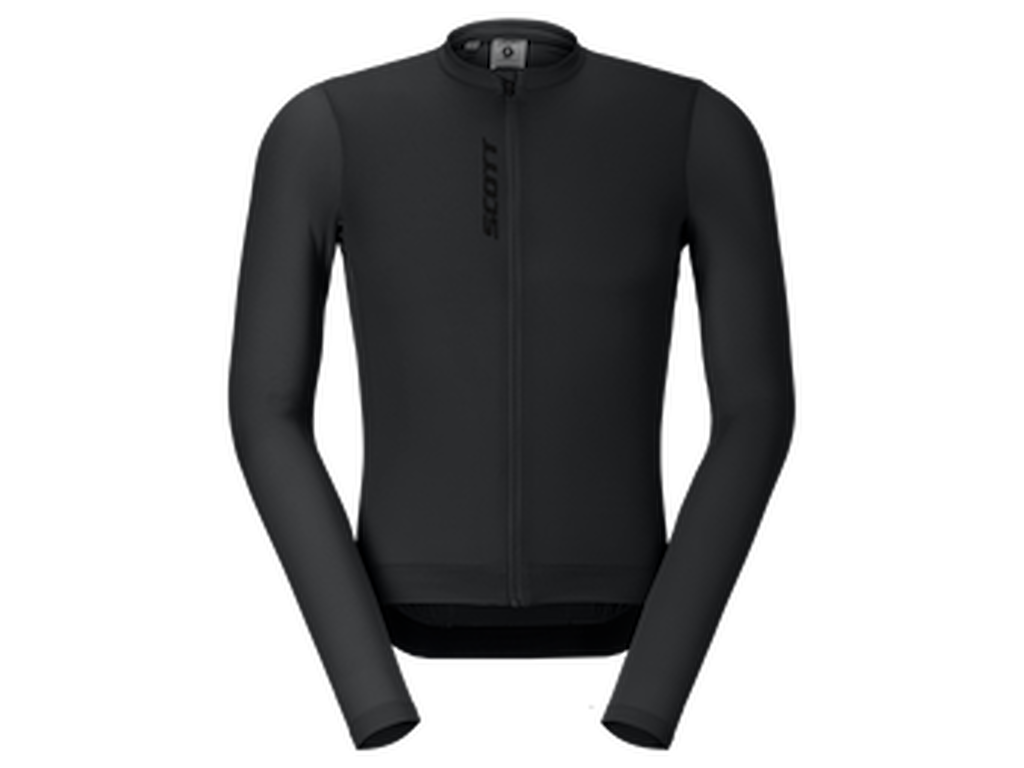 SCOTT Pro cykeltrøje lange ærmer sort herre SCOTT Pro cykeltrøje lange ærmer sort herre