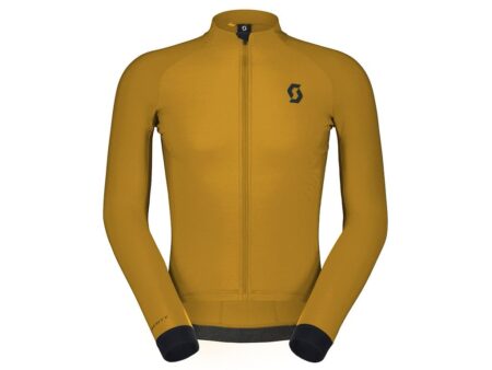 SCOTT RC Pro Warm LS Jersey - Cykeltrøje - Herre - Bread Brown - M