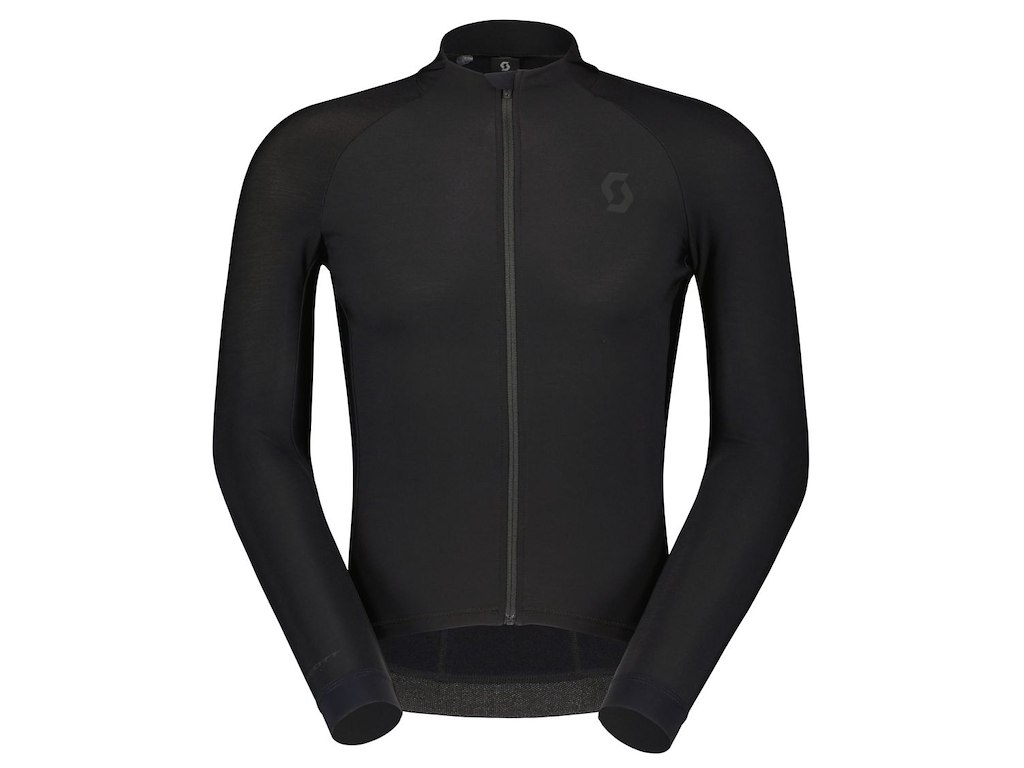 SCOTT RC Pro Warm LS cykeltrøje sort herre SCOTT RC Pro Warm LS cykeltrøje sort herre