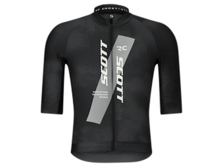 SCOTT RC Pro cykeltrøje korte ærmer sort/hvid herre