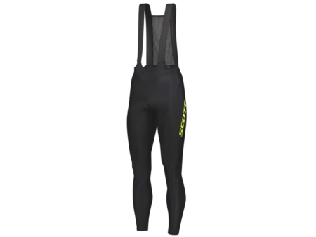 SCOTT RC Pro tights - Cykelbukser - Sort/Gul - Str. S